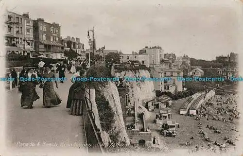 R002208 Parade und Strand. Breittreppen. J.W. und S. 1914