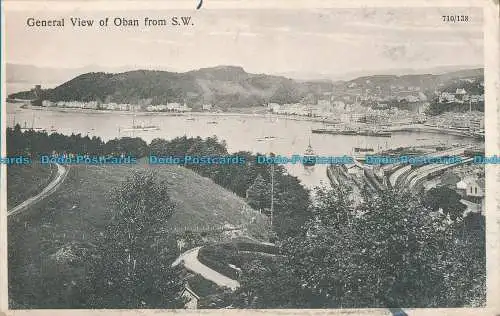 R002139 Allgemeine Ansicht von Oban von S.W