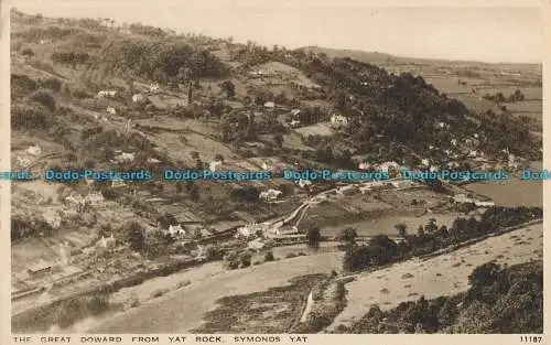 R002156 Der große Doward von Yat Rock. Symonds Yat. Lachs. Nr. 11187