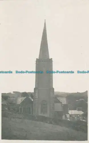 R002305 alte Postkarte. Kirche