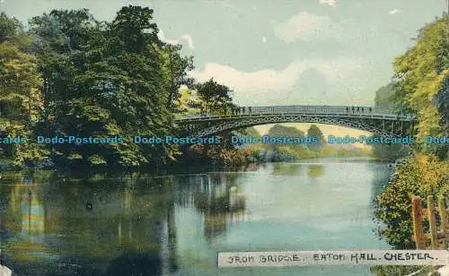 R002196 Eisenbrücke. Eaton Hall. Chester. Lang und Co. 1904