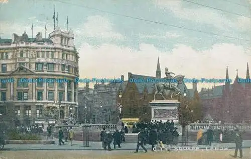 R002799 Stadtplatz. Leeds. The National. 1907