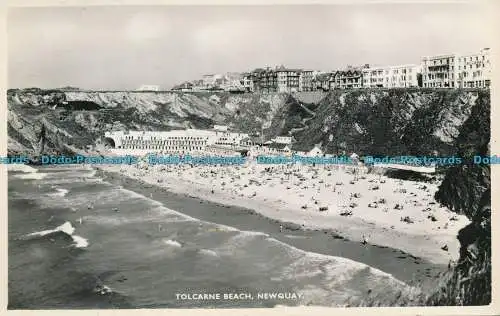 R002828 Tolcarne Beach. Newquay. Charles Woolf. RP