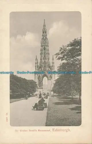 R002850 Sir Walter Scotts Monument. Edinburgh. Hartmann