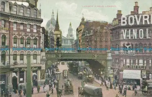 R002871 Ludgate Circus. London