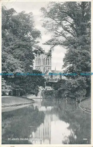 R003463 St. Johns College. Cambridge. Valentinstag. Silber. 1941