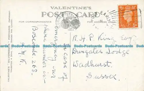 R003463 St. Johns College. Cambridge. Valentinstag. Silber. 1941