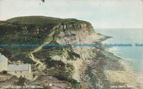 R003493 Ecclesbourne Cliff. Hastings. Joshua Smith. 1907