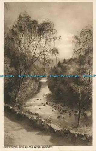 R002524 Borrowdale Birken und River Derwent. Mayson