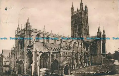 R002951 Gloucester Cathedral. S.W. Frith. 1917