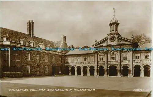 R002993 Emmanuel College Viereck. Cambridge. Valentinstag. Nr. 220724. RP