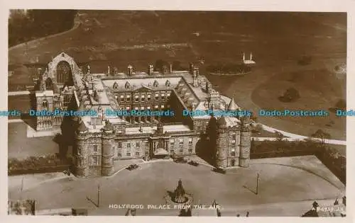 R003013 Holyrood Palace aus der Luft. Valentinstag. RP