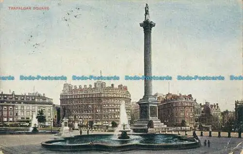 R002612 Trafalgar Square. Hildesheimer. 1905