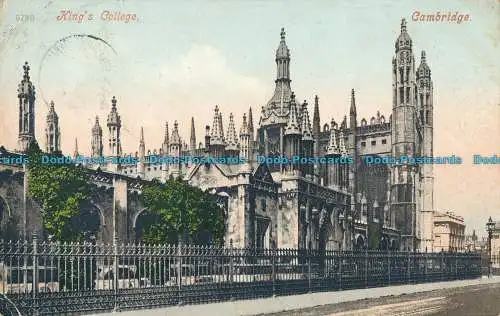 R003600 Cambridge. Kings College. 1904