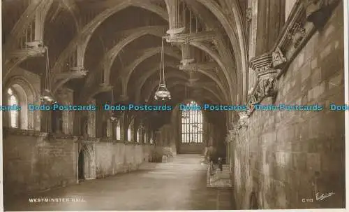 R004078 Westminster Hall. Walter Scott. Nr. C110. RP