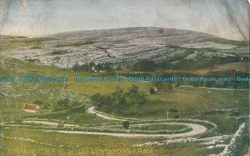 R002658 Korkenzieherhügel. Lisdoonvarna. 1906