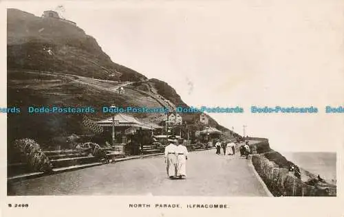 R003072 Nordparade. Ilfracombe. Kingsway. RP. 1910