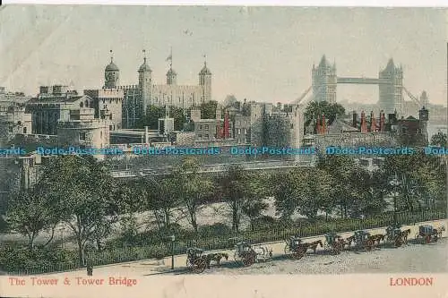 R004119 Der Turm und die Turmbrücke. London. J. B. und Co. 1904