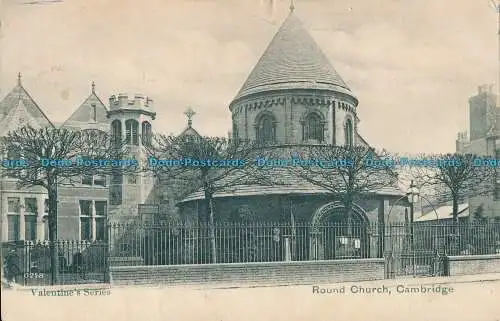 R0027 Runde Kirche. Cambridge. Valentinstag. 1906