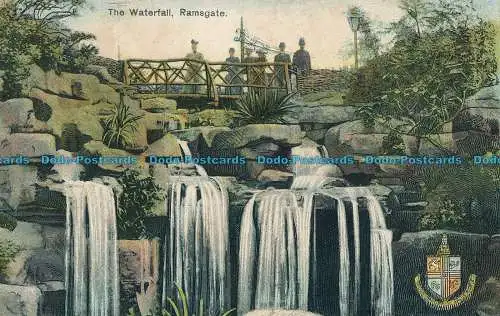 R004210 Der Wasserfall. Ramsgate. E. Clark. 1913