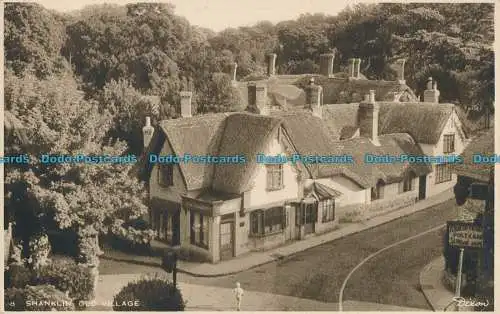 R003188 Shanklin Old Village. Arthur Dixon