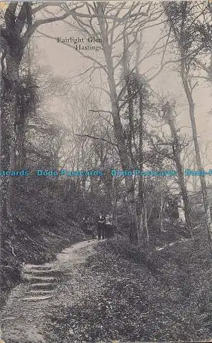 R004237 Fairlight Glen. Hastings. Die London View. 1905