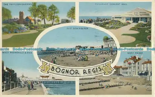 R003789 Bognor Regis. Multi-View. Dennis. 1960