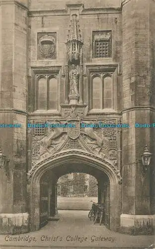 R003224 Cambridge. Christ College Gateway. Frith. Nr. 63634