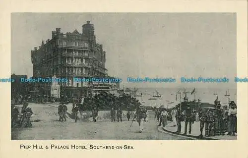 R003234 Pier Hill and Palace Hotel. Southend on Sea