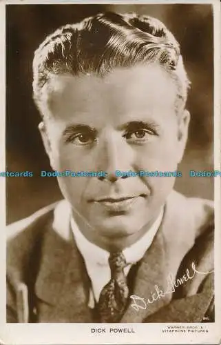 R004312 Dick Powell. Warner Bros. RP