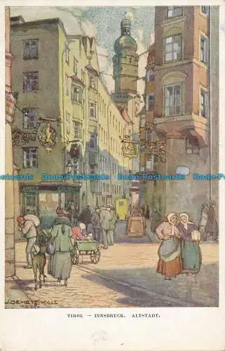 R012008 Tirol. Innsbruck. Altstadt. G. Moser