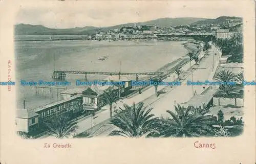 R012098 La Croisette. Cannes. St. und Co. 1901