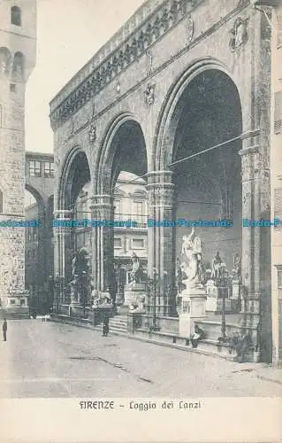 R012391 Florenz. Loggia dei Lanzi. B. Hopkins