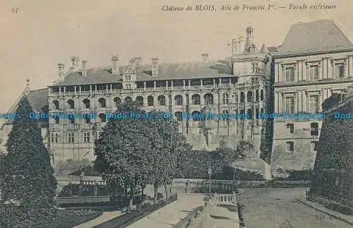 R012148 Chateau de Blois. Flügel von Franz I. Außenfassade. Nr. 25