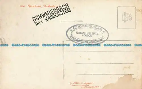 R012152 Gemmipass. Daubenhorn. Gyger. Nr. 3958. B. Hopkins