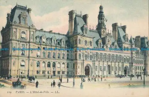 R012174 Paris. Das Rathaus. LL. Nr. 119. B. Hopkins