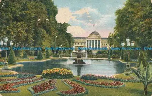 R012426 Wiesbaden. Neues Kurhaus. Gerhard Blumlein. 1909