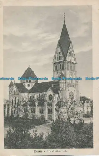 R012457 Bonn. Elisabeth Kirche. Wilhelm Kohler. Nr. 3129