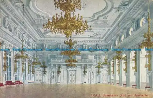 R012478 Prag. Spanischer Saal am Hradschin. D. Kosiner. Nr. 4