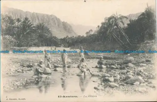 R012489 Das Kantara. La Riviere. J. Geiser