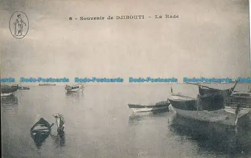 R012375 Souvenir aus Dschibuti. La Rade. B. Hopkins