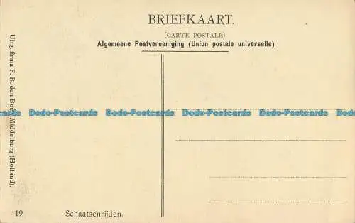 R012653 Schaatsenrijden. F.B. den Buren