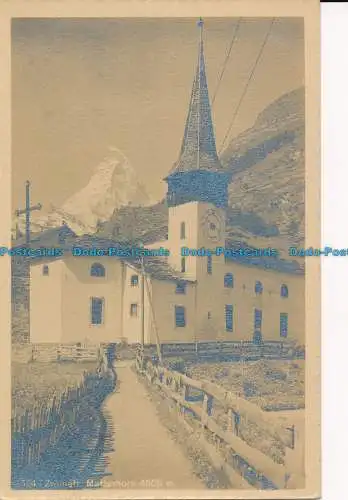 R012690 Zermatt. Matterhorn. B. Hopkins