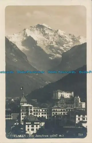 R012726 Interlaken. Die Jungfrau