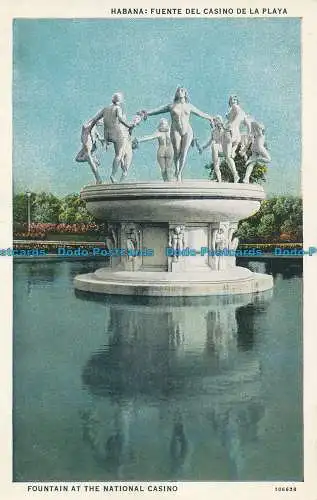 R012744 Havanna. Brunnen des Casino de la Playa. C. Jordi. B. Hopkins