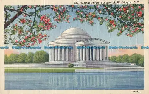 R012753 Thomas Jefferson Memorial. Washington. D.C.B.S. Reynolds. B. Hopkins