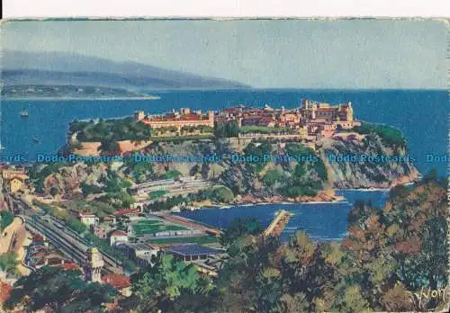 R012803 La Douce Frankreich. Côte d'Azur. Die Fürstentin von Monaco. Yvon. Nr. 53. B.