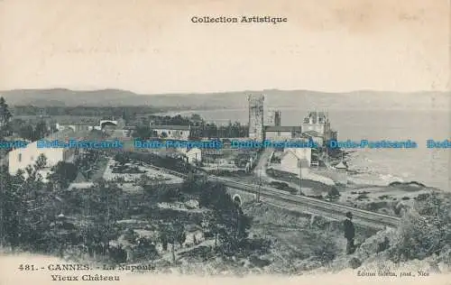 R012809 Kunstsammlung. Cannes. Das alte Schloss von Neapel. Weste. Nr. 481