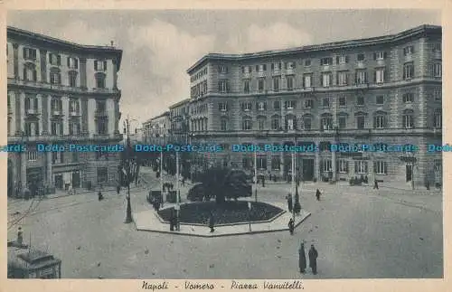 R013184 Neapel. Vomero. Piazza Vanvitelli. Caesar Haar