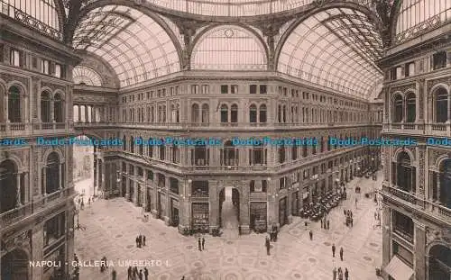 R013186 Neapel. Galerie Umberto I.V. Carcavallo